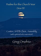 Psalm 95: Fourth Sunday in Ordinary Time SATB Choir with Worship Leader choral sheet music cover